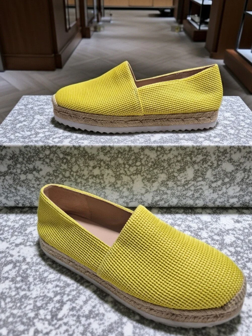 STUART WEITZMAN ESPADRILLE FLATS WOMEN'S SZ 5.5 EU 36 $275